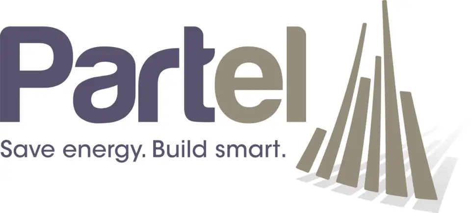 Partel logo vector color