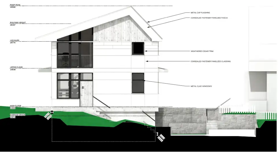 Sugar Cube House Rendering